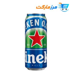 آبجو هینیکن Heineken فلزی 500میلی‌لیتر