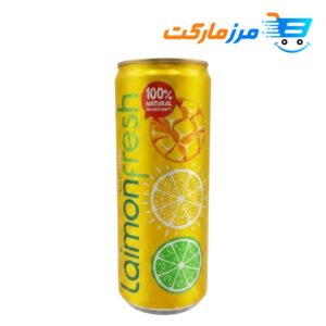 آبمیوه گازدار روسی لایموند طعم انبه 350 میلیلیتر