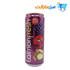 آبمیوه گازدار روسی لایموند طعم انگور 350 میلی‌لیتر