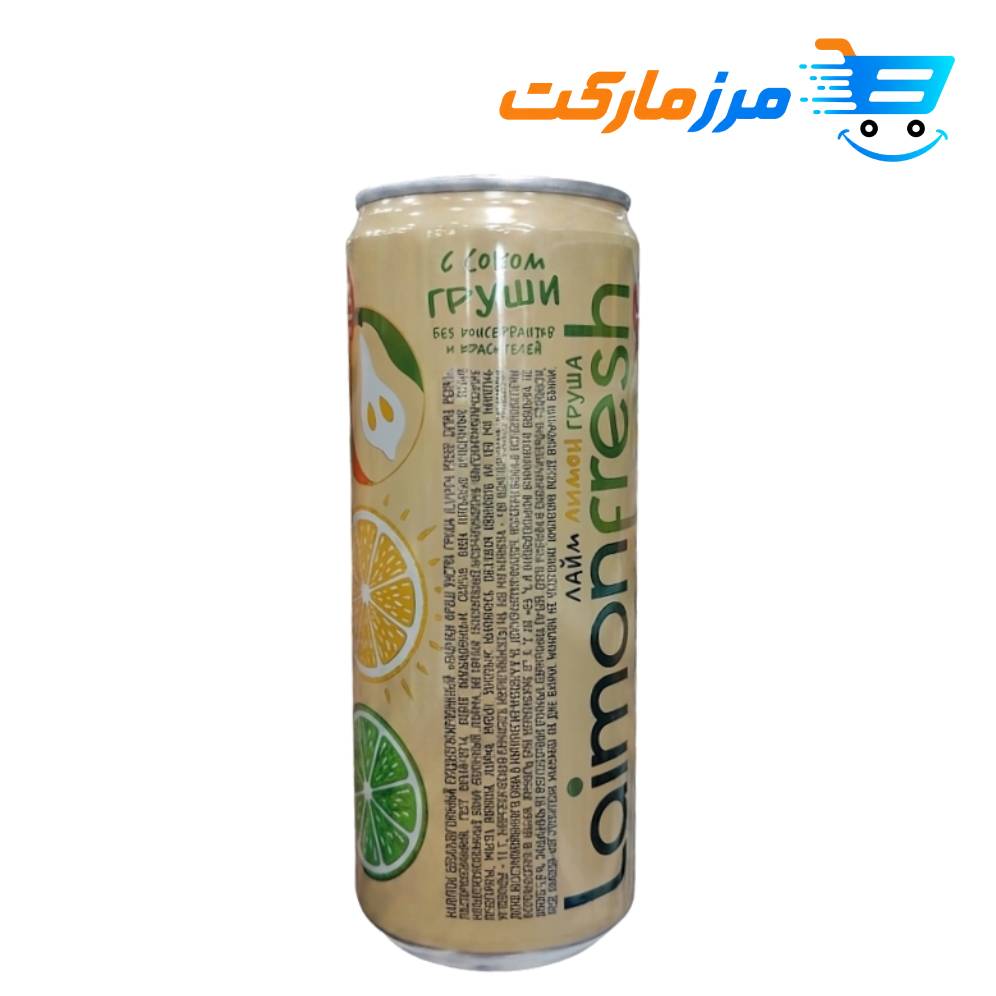 آبمیوه گازدار روسی لایموند طعم گلابی ۲۵۰ میلیلیتر - Image 3