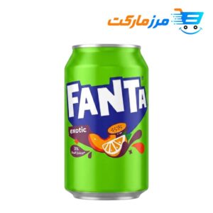 نوشابه فانتا طعم میوه‌های استوایی 330 میلی لیتر